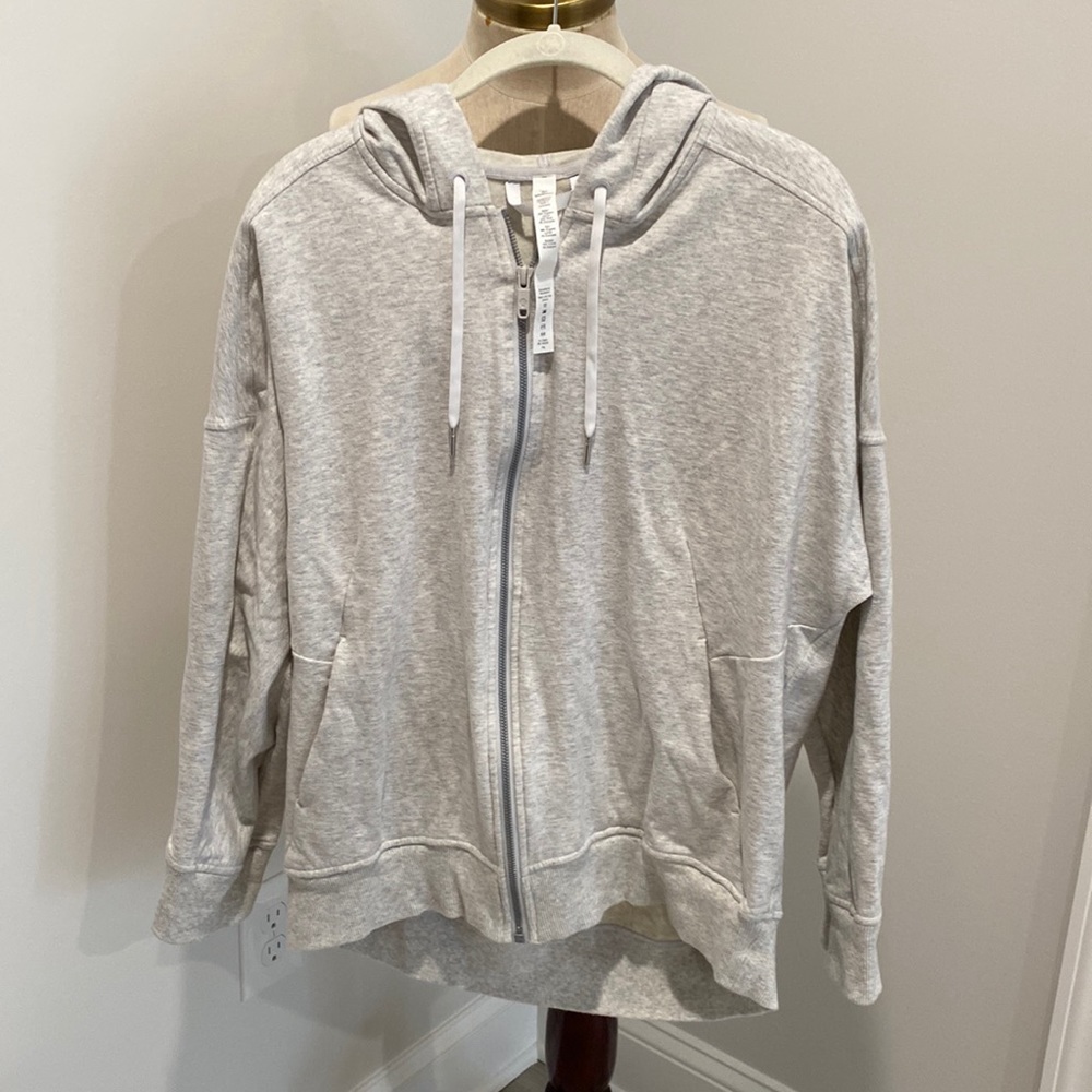 Lululemon drop back full zip hoodie